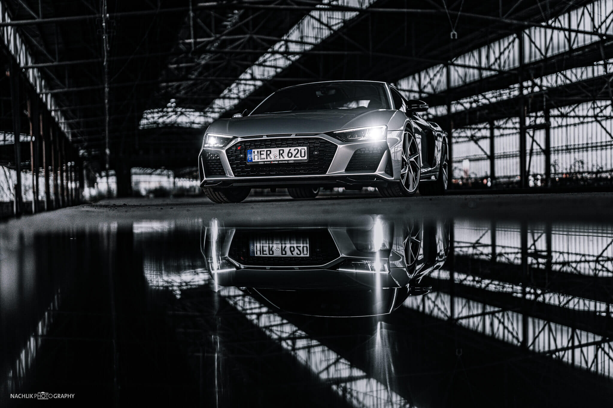 R8 Coupé V10 performance quattro / Sportwagenmieten Schmidt / (c) Nachlik Photography